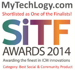 SiTF Awards 2014 - MyTechLogy.com is one of the 6 finalists under category - Best Social & Community Product.