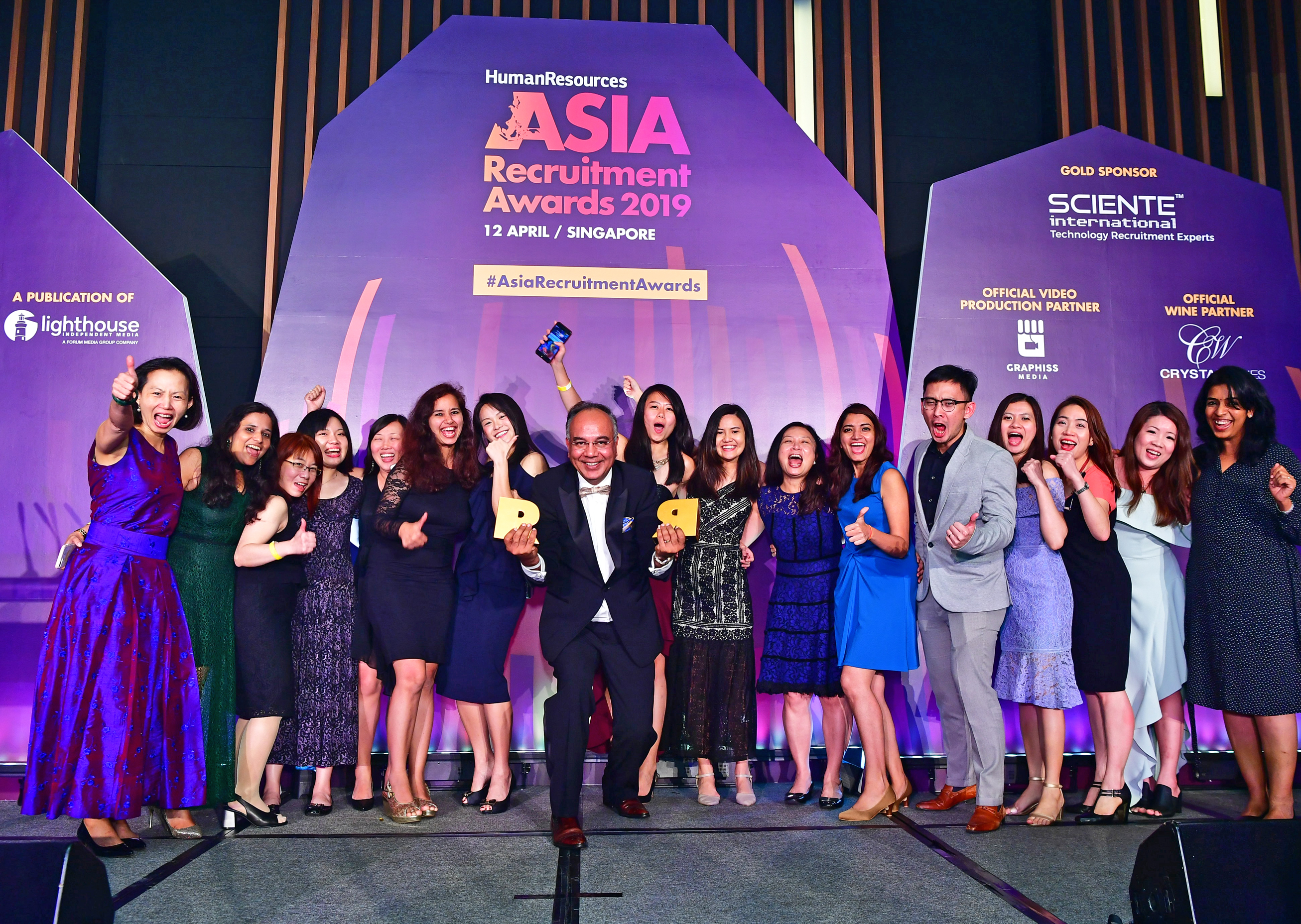 Sciente International wins again at HR Asia Recruitment Awards