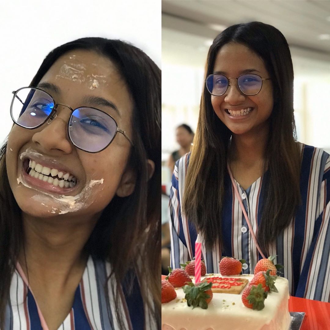 Celebrating Indiah's birthday