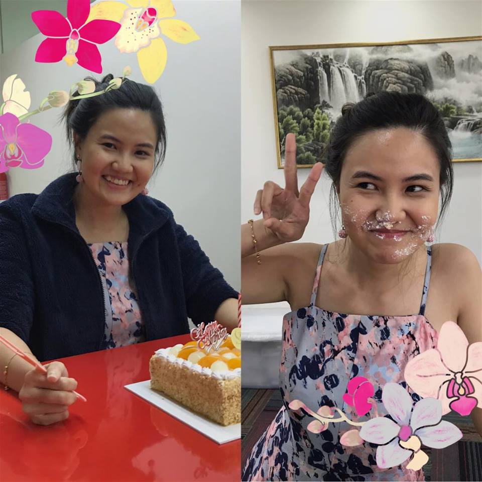 Celebrating Ying Xuan's birthday